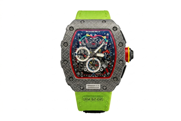RM-Inspired McLaren Edition – Carbon Texture & Lime Green Racing Watch