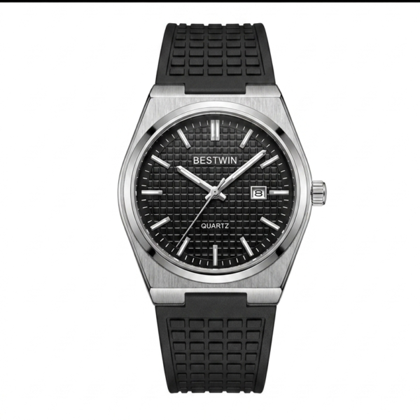 Tissot PRX Inspired Edition – Classic Black Waffle Dial Executive Sport