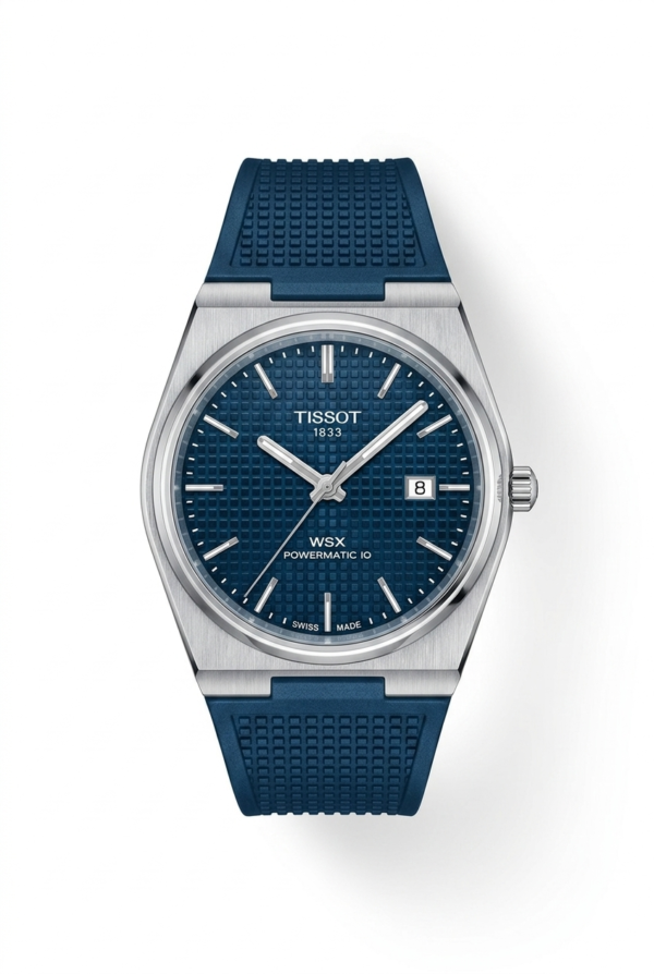 Tissot PRX Inspired Powermatic 80 Edition – Deep Blue Waffle Dial Sport