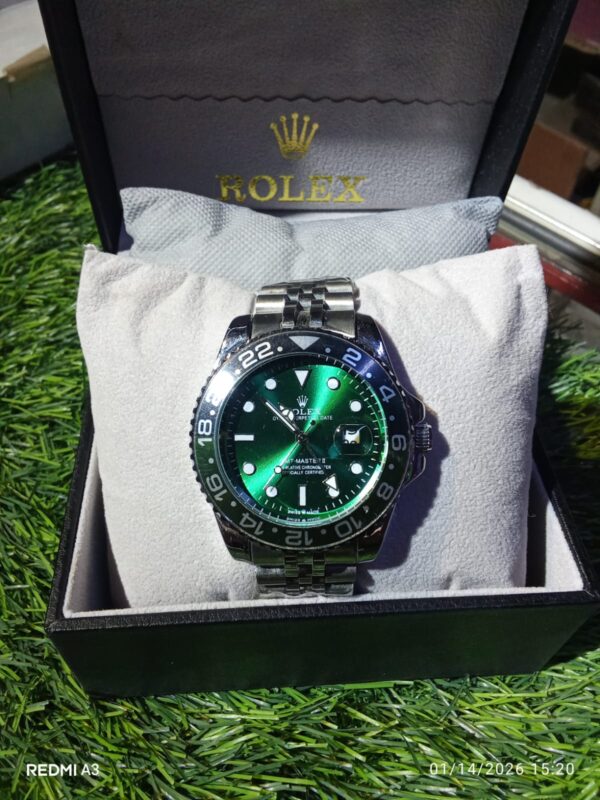 Rolex GMT-Master II Inspired "Sprite" Edition – Emerald Green Dial & Jubilee Steel