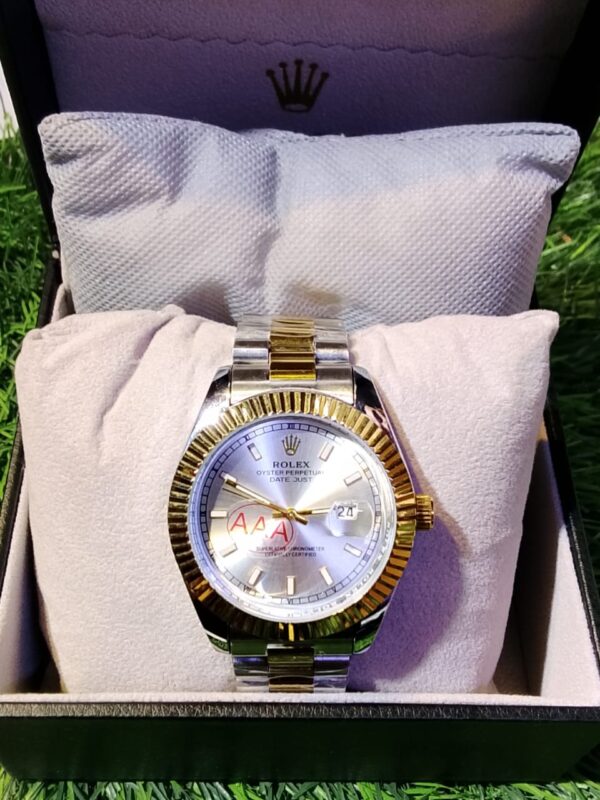 Rolex Datejust Inspired Two-Tone Edition – Classic Silver & Gold Luxury Watch