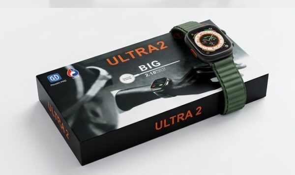 T10 Ultra 2 Big Smartwatch – 2.19" Infinite Display, Wireless Charging & Hiwatch PRO App Support